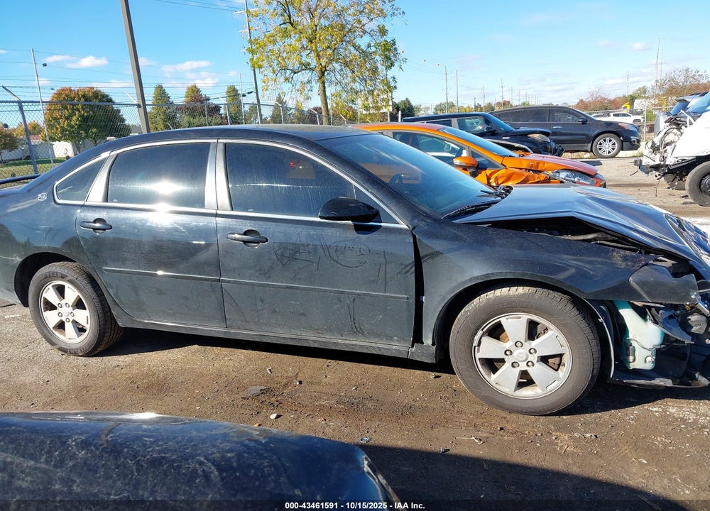 2007 CHEVROLET IMPALA LT VIN: 2G1WT58K079298031