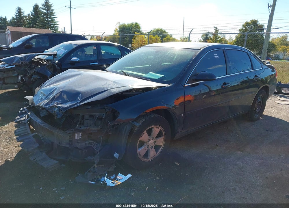 2007 CHEVROLET IMPALA LT VIN: 2G1WT58K079298031