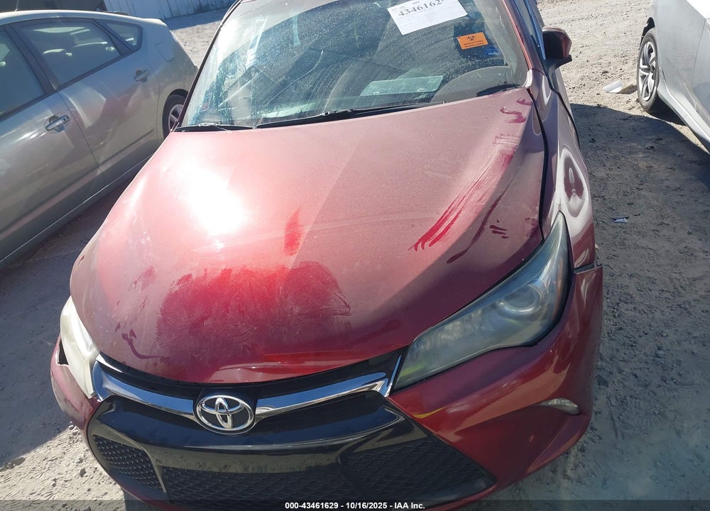 2015 TOYOTA CAMRY SE VIN: 4T1BF1FK2FU892643