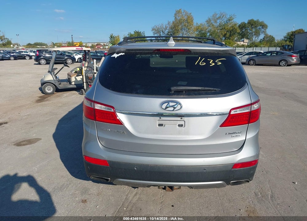 2016 HYUNDAI SANTA FE VIN: KM8SR4HF8GU135501
