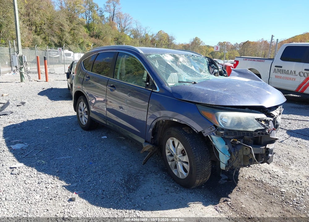 2013 HONDA CR-V EX-L VIN: 2HKRM4H75DH684654