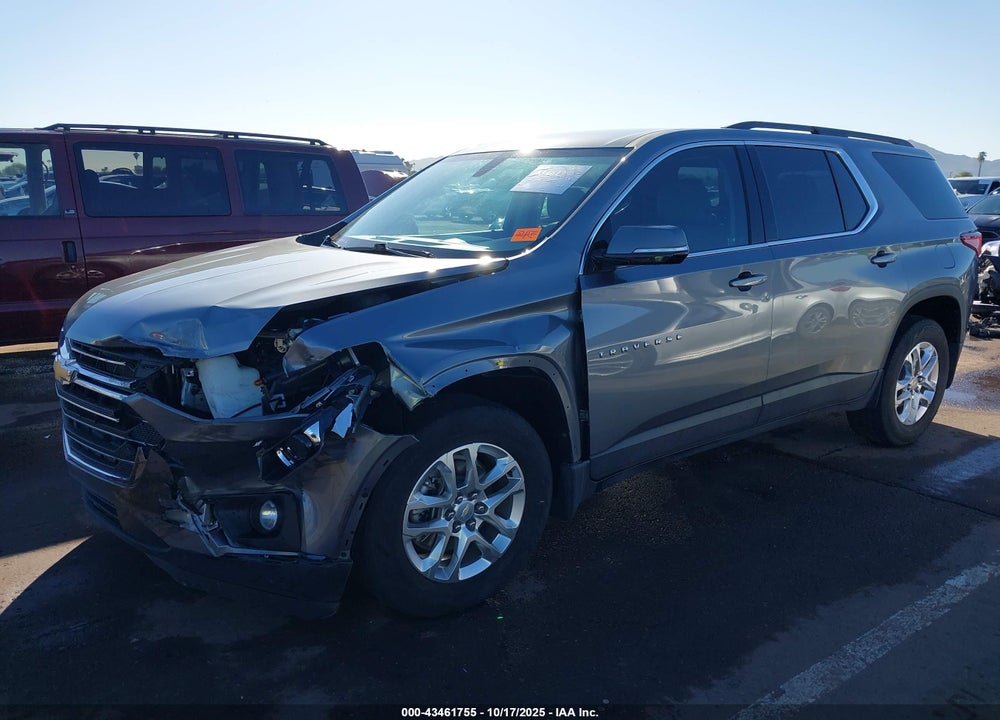 2021 CHEVROLET TRAVERSE FWD LT CLOTH VIN: 1GNERGKWXMJ108204