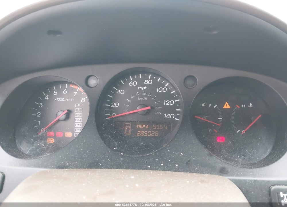 2003 ACURA MDX VIN: 2HNYD189X3H506123