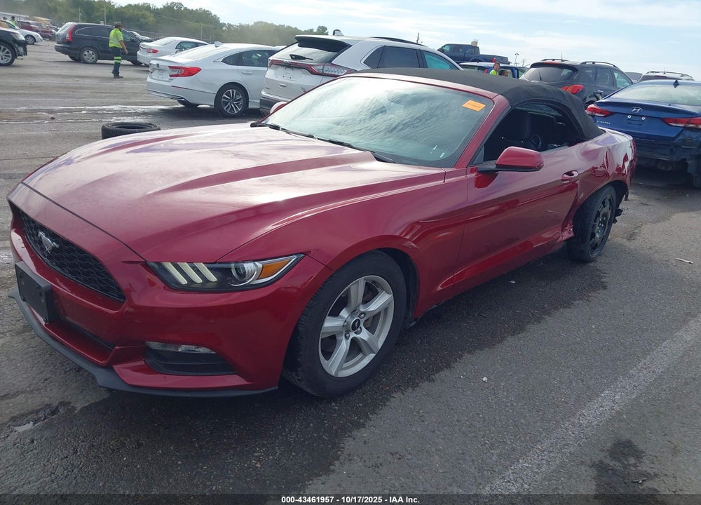 2017 FORD MUSTANG V6 VIN: 1FATP8EM4H5235296