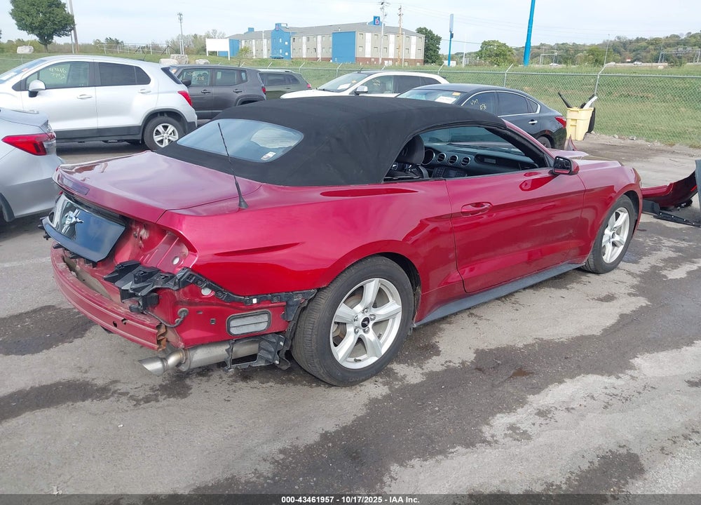 2017 FORD MUSTANG V6 VIN: 1FATP8EM4H5235296