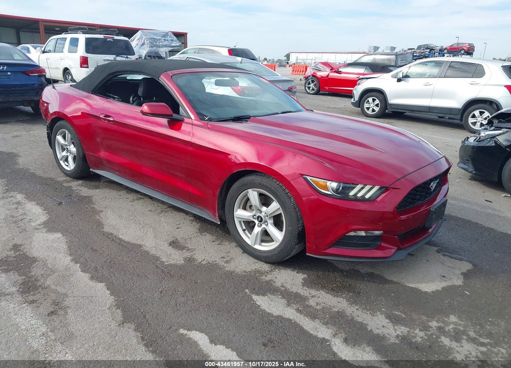 2017 FORD MUSTANG V6 VIN: 1FATP8EM4H5235296