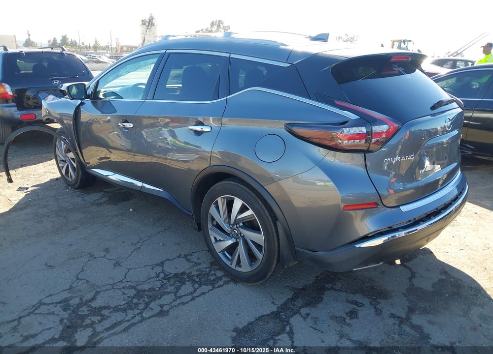 2021 NISSAN MURANO SL FWD VIN: 5N1AZ2CJ8MC120266