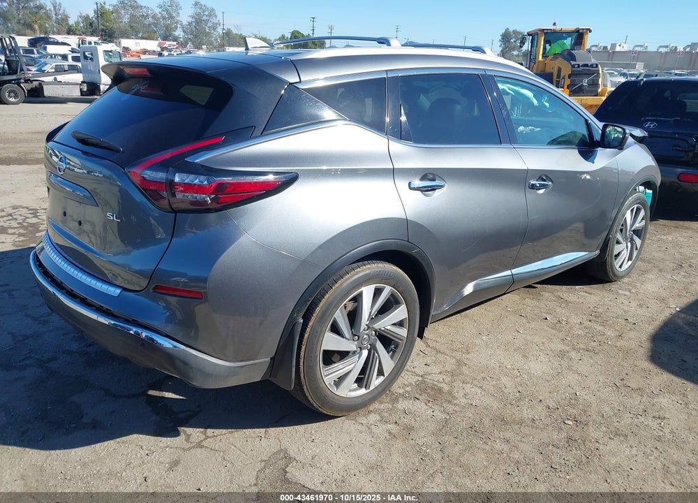 2021 NISSAN MURANO SL FWD VIN: 5N1AZ2CJ8MC120266