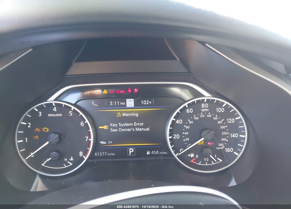 2021 NISSAN MURANO SL FWD VIN: 5N1AZ2CJ8MC120266