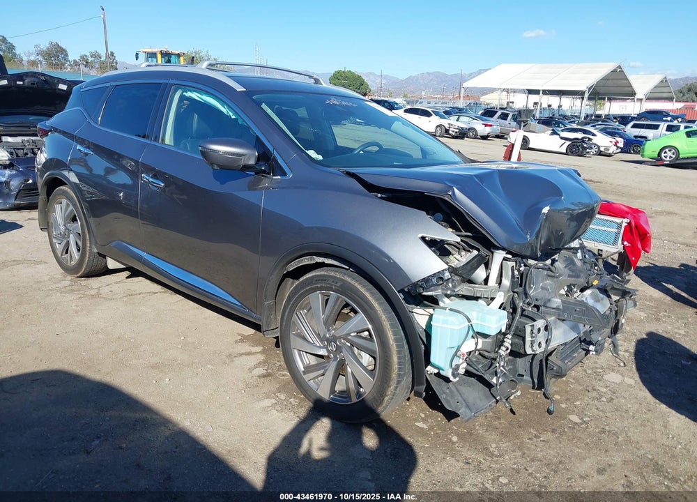 2021 NISSAN MURANO SL FWD VIN: 5N1AZ2CJ8MC120266