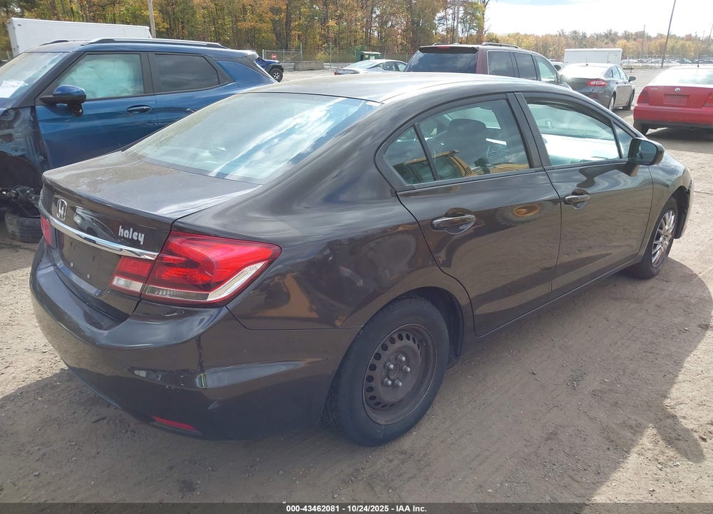 2014 HONDA CIVIC VIN: 2HGFB2F59EH539658