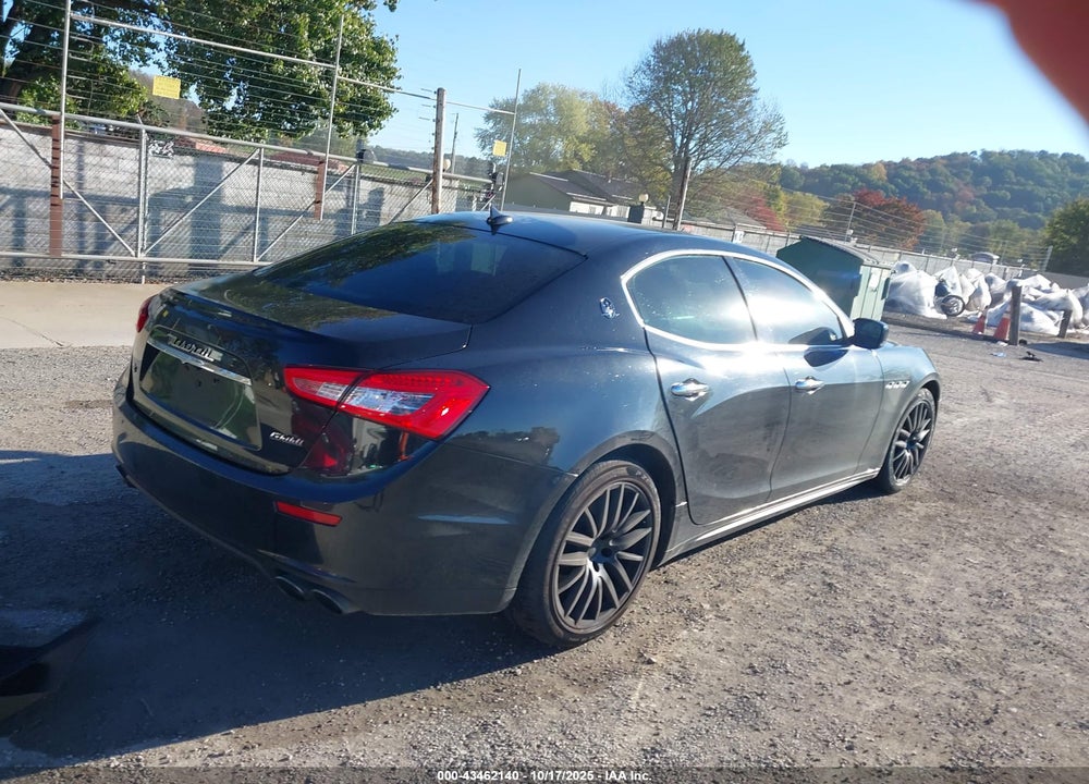 2016 MASERATI GHIBLI VIN: ZAM57RTA8G1176353