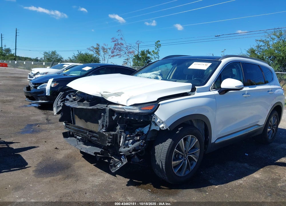 2019 HYUNDAI SANTA FE VIN: 5NMS5CAD3KH067188