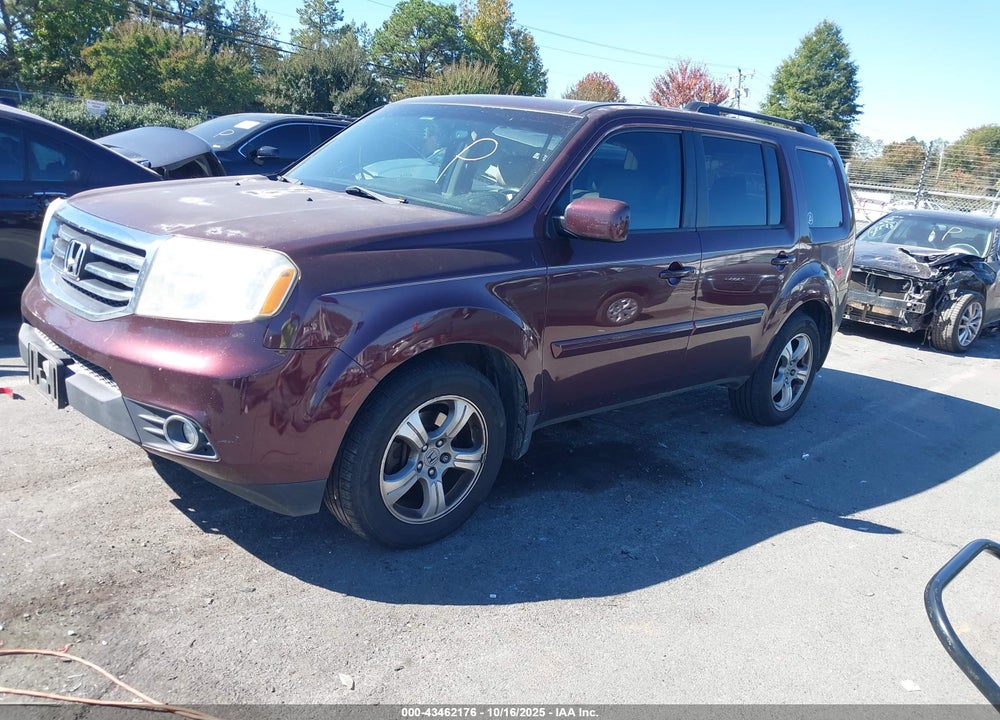 2013 HONDA PILOT VIN: 5FNYF3H51DB037617