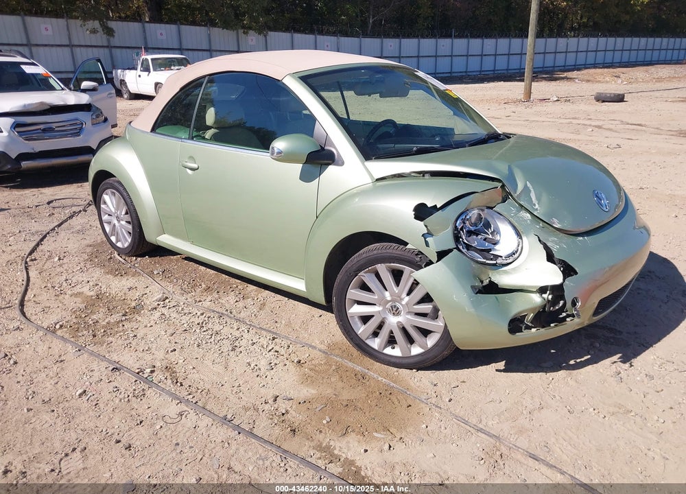 2008 VOLKSWAGEN NEW BEETLE SE VIN: 3VWRF31YX8M416624