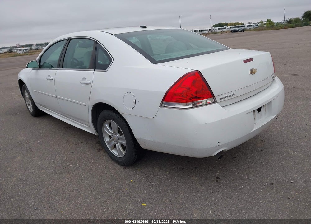 2012 CHEVROLET IMPALA LS VIN: 2G1WF5E34C1291032