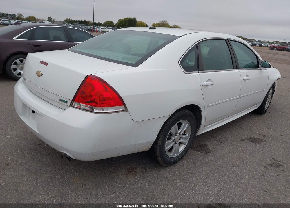 2012 CHEVROLET IMPALA LS VIN: 2G1WF5E34C1291032