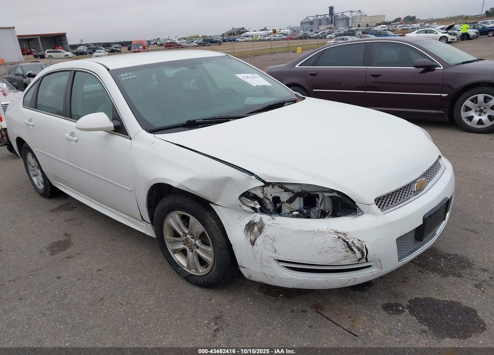 2012 CHEVROLET IMPALA LS VIN: 2G1WF5E34C1291032