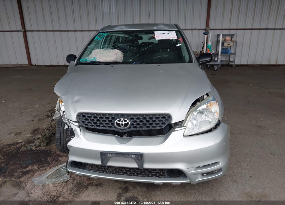 2003 TOYOTA MATRIX STANDARD VIN: 2T1KR32E63C020384