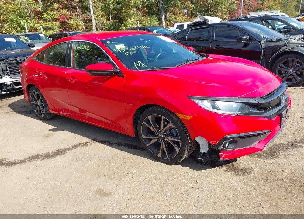 2020 HONDA CIVIC SPORT VIN: 2HGFC2F81LH522373