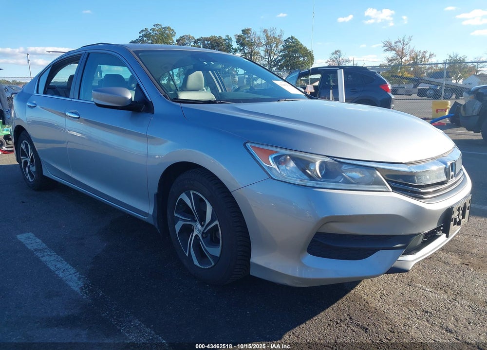 2016 HONDA ACCORD LX VIN: 1HGCR2F40GA003737