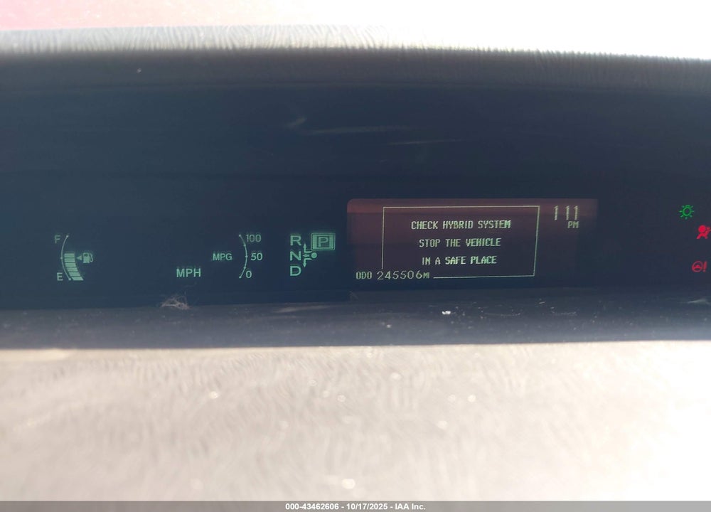 2013 TOYOTA PRIUS TWO VIN: JTDKN3DU5D5556905