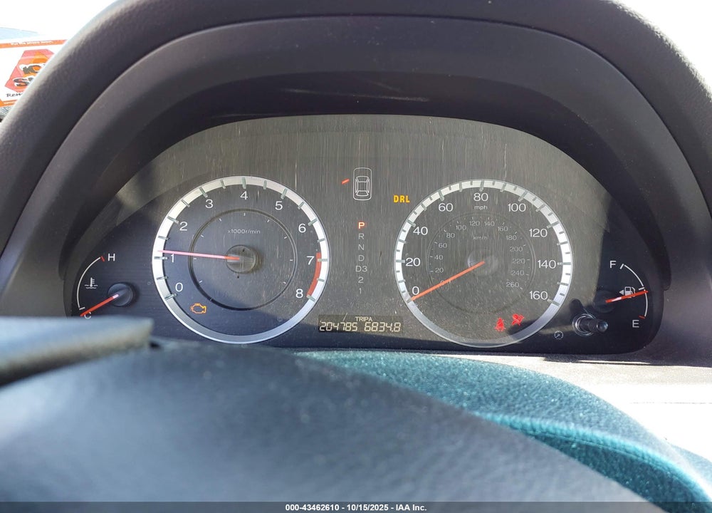 2010 HONDA ACCORD VIN: 1HGCP3F84AA011300