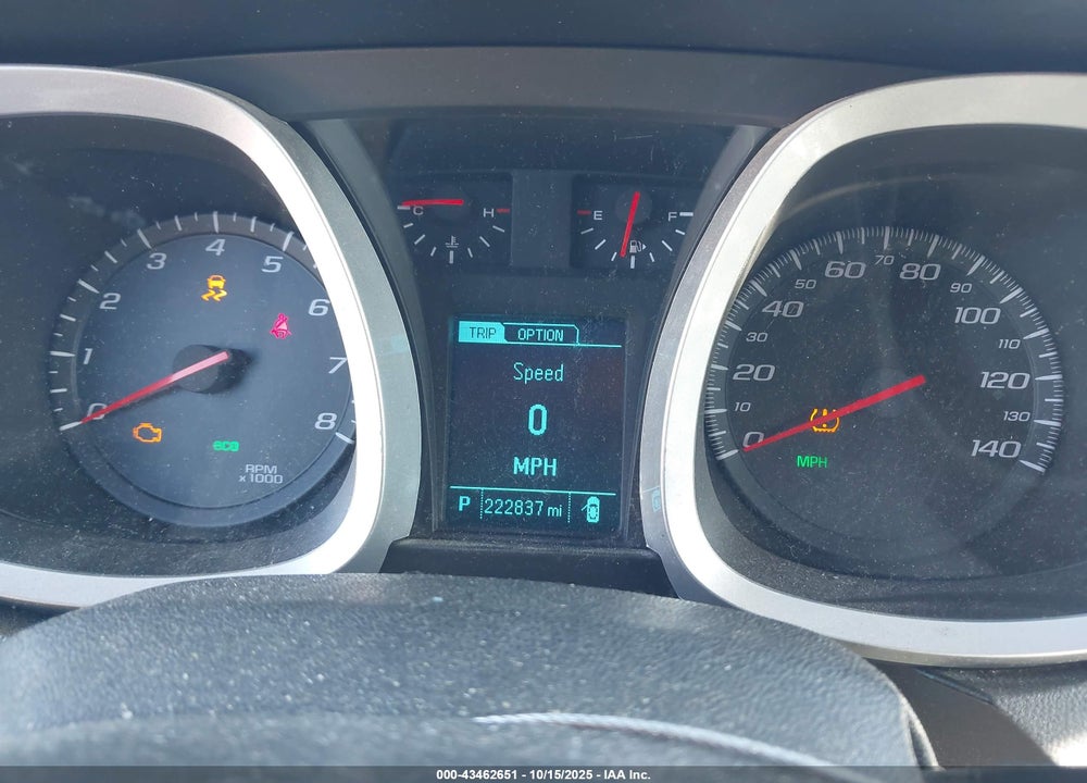 2015 CHEVROLET EQUINOX 1LT VIN: 2GNALBEK7F6136778