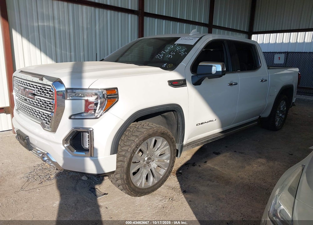 2021 GMC SIERRA 1500 4WD SHORT BOX DENALI VIN: 3GTU9FELXMG135033