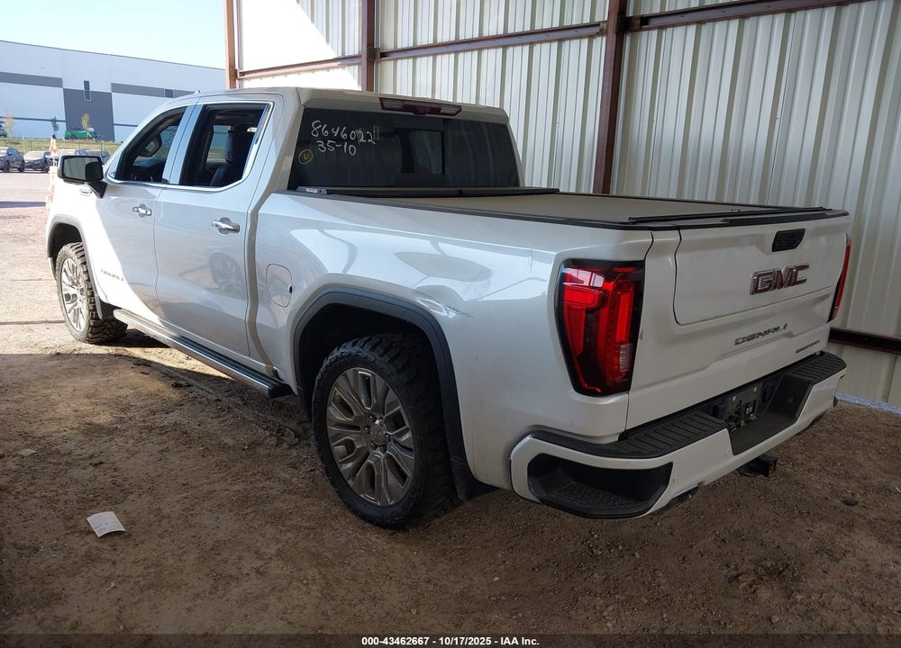 2021 GMC SIERRA 1500 4WD SHORT BOX DENALI VIN: 3GTU9FELXMG135033