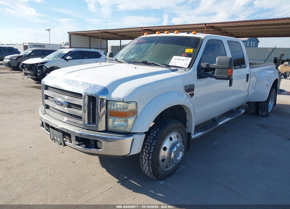 2008 FORD F-450 LARIAT VIN: 1FTXW42RX8EB63737
