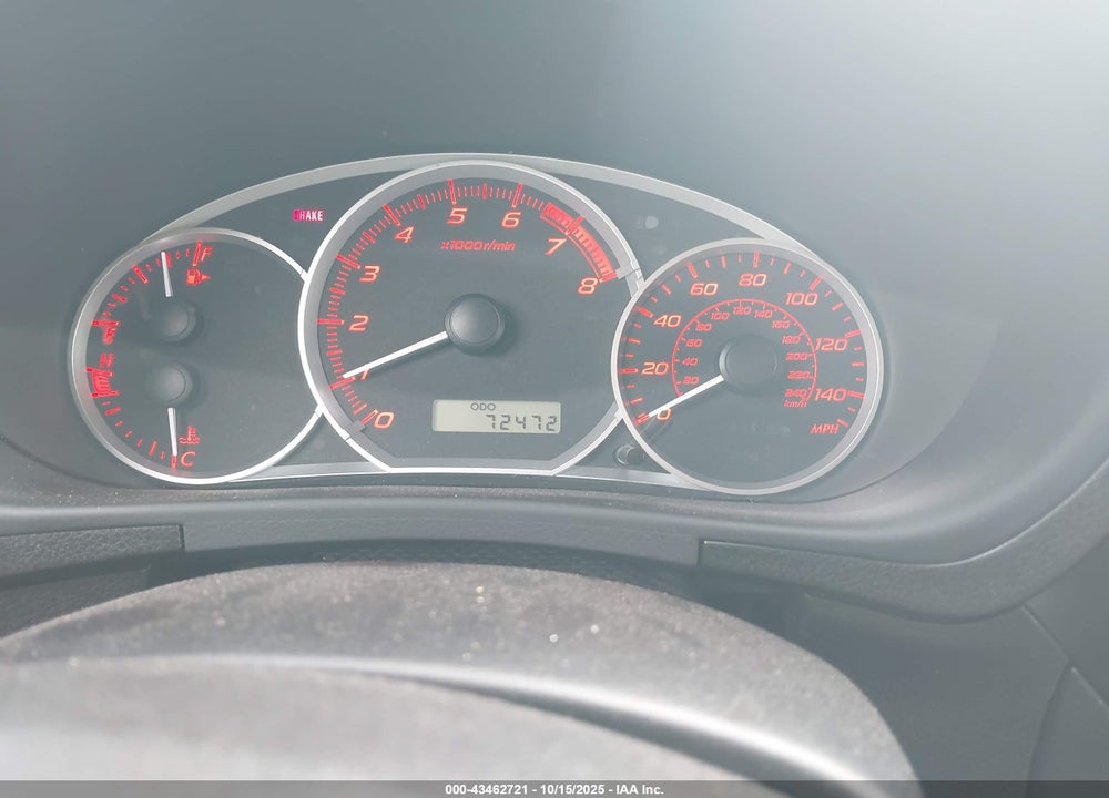 2013 SUBARU IMPREZA VIN: JF1GR7E67DG203545