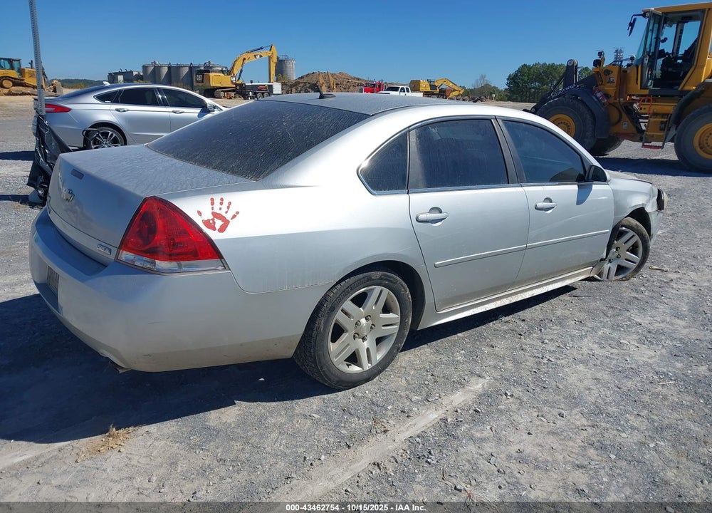2012 CHEVROLET IMPALA LT VIN: 2G1WG5E37C1167740