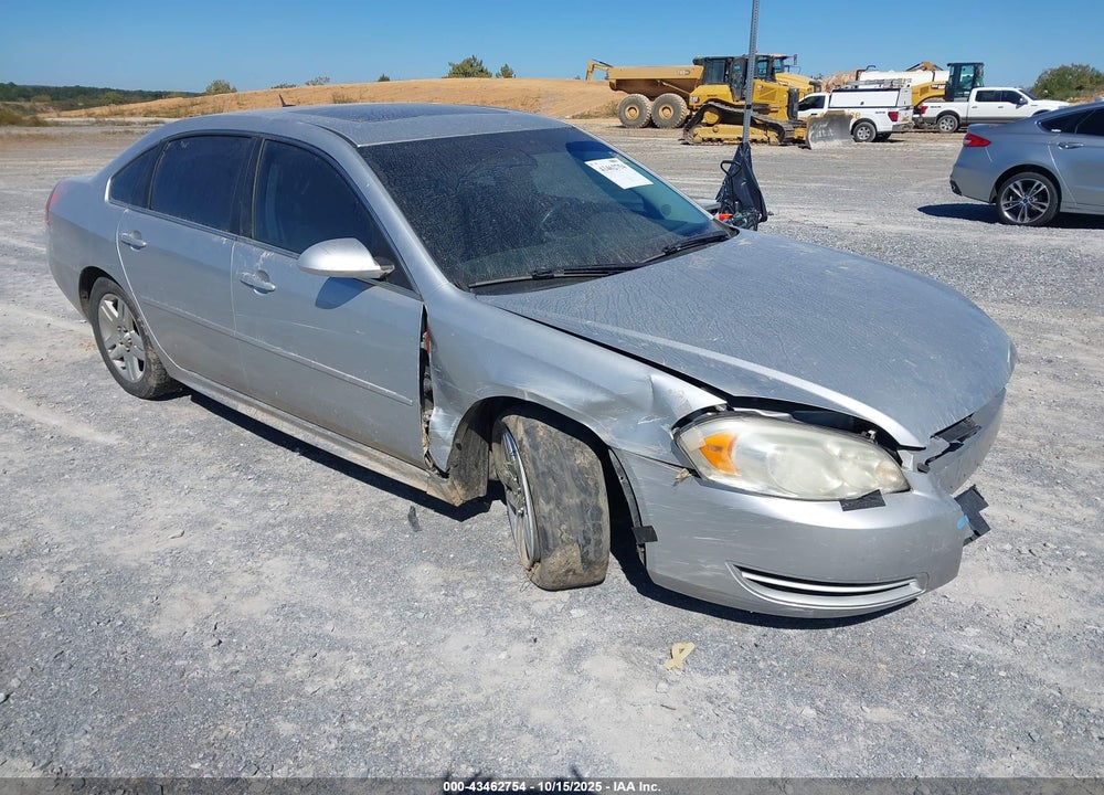 2012 CHEVROLET IMPALA LT VIN: 2G1WG5E37C1167740
