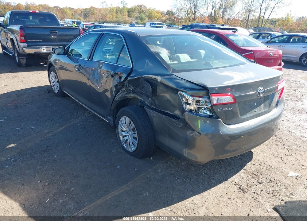 2012 TOYOTA CAMRY LE VIN: 4T4BF1FK9CR222685