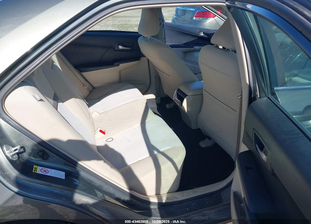 2012 TOYOTA CAMRY LE VIN: 4T4BF1FK9CR222685