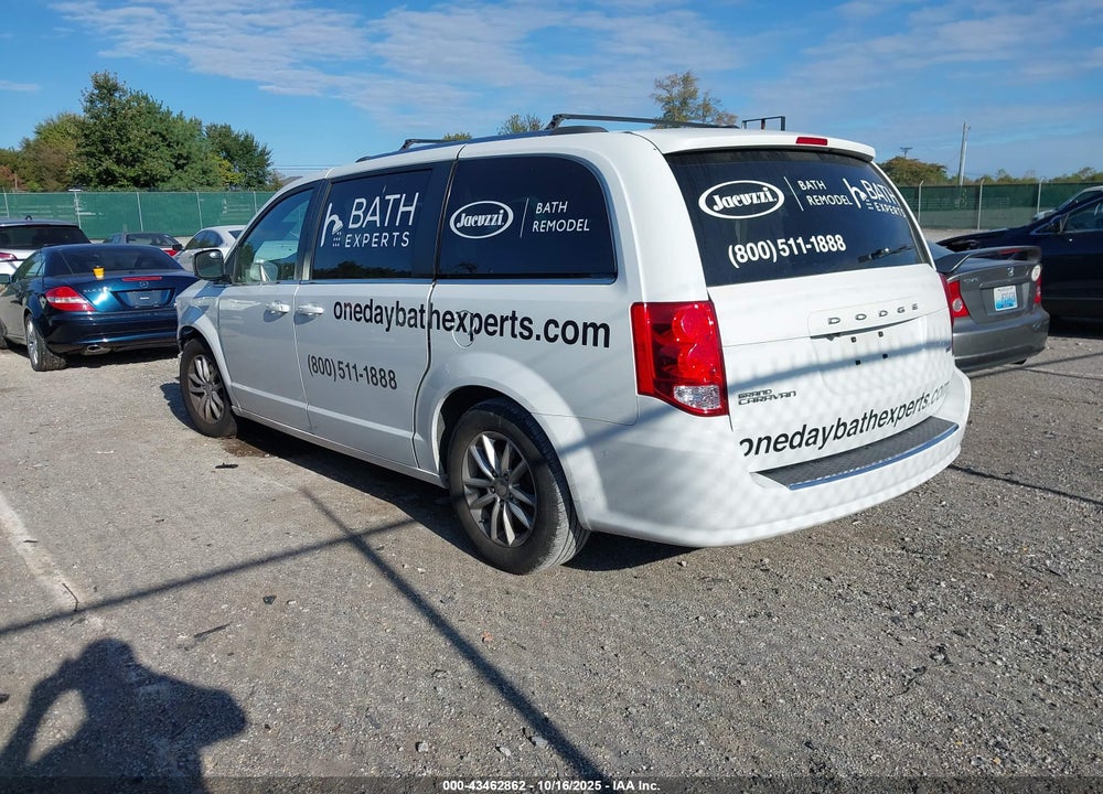 2020 DODGE GRAND CARAVAN SXT VIN: 2C4RDGCG5LR194029