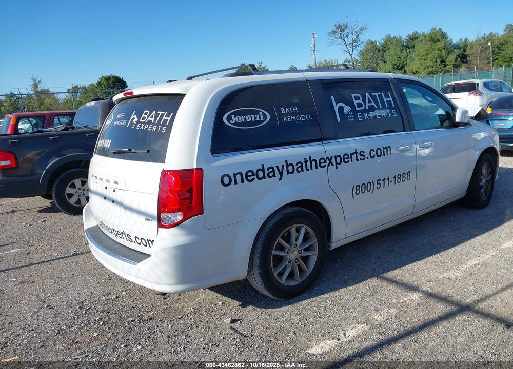 2020 DODGE GRAND CARAVAN SXT VIN: 2C4RDGCG5LR194029
