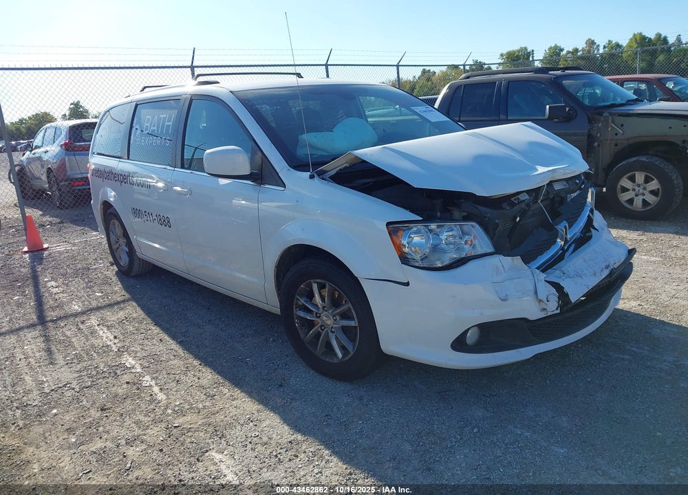2020 DODGE GRAND CARAVAN SXT VIN: 2C4RDGCG5LR194029