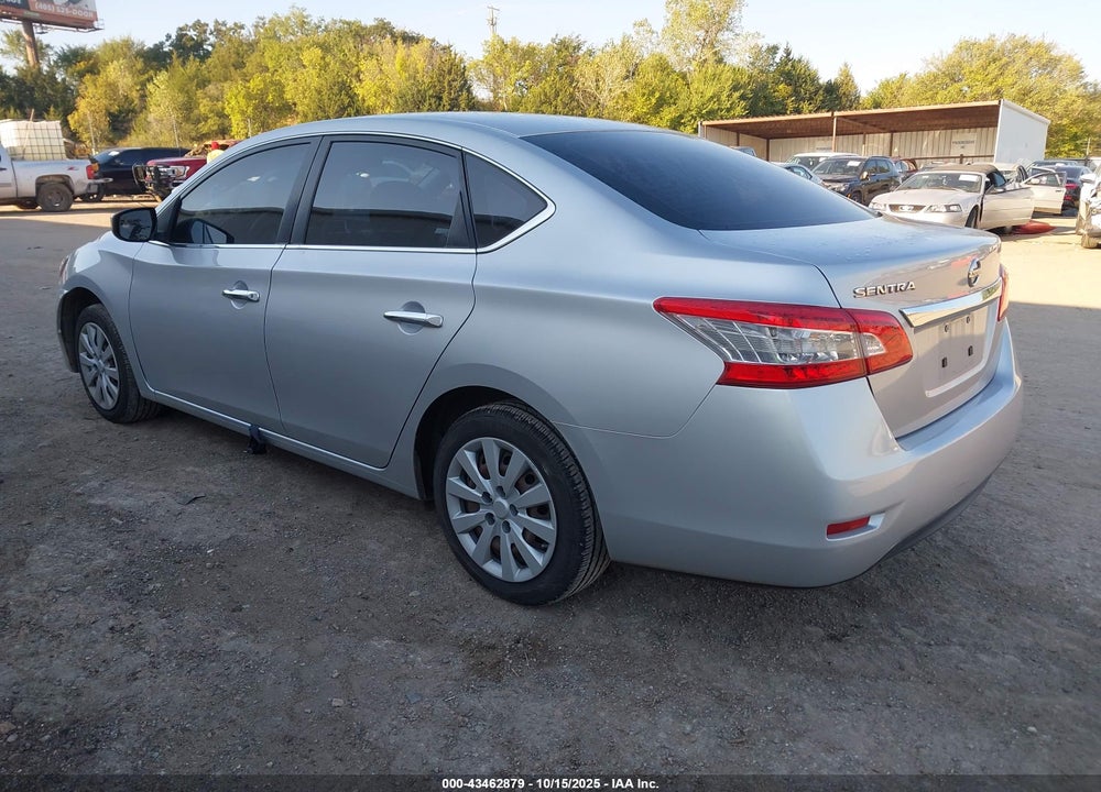 2015 NISSAN SENTRA S VIN: 3N1AB7AP1FY276160
