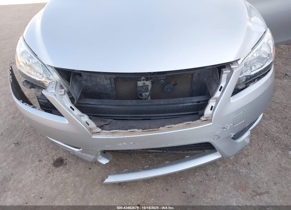 2015 NISSAN SENTRA S VIN: 3N1AB7AP1FY276160