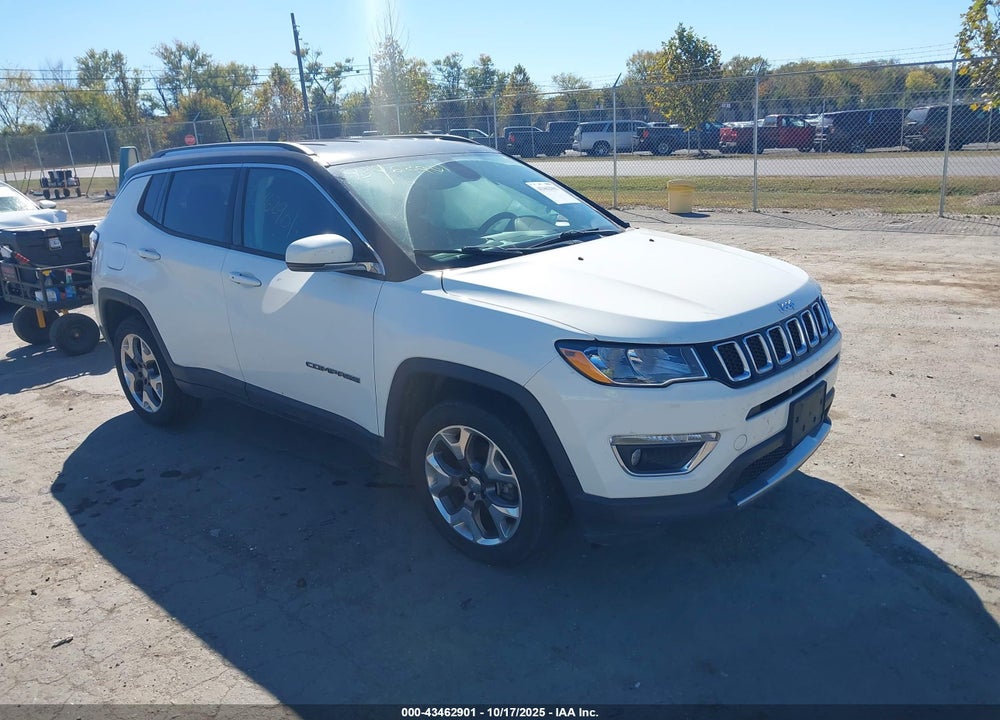 2020 JEEP COMPASS LIMITED 4X4 VIN: 3C4NJDCB7LT168328
