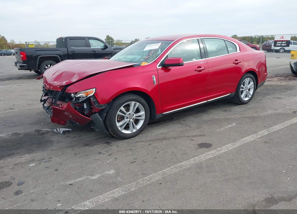 2012 LINCOLN MKS VIN: 1LNHL9DR9CG801721