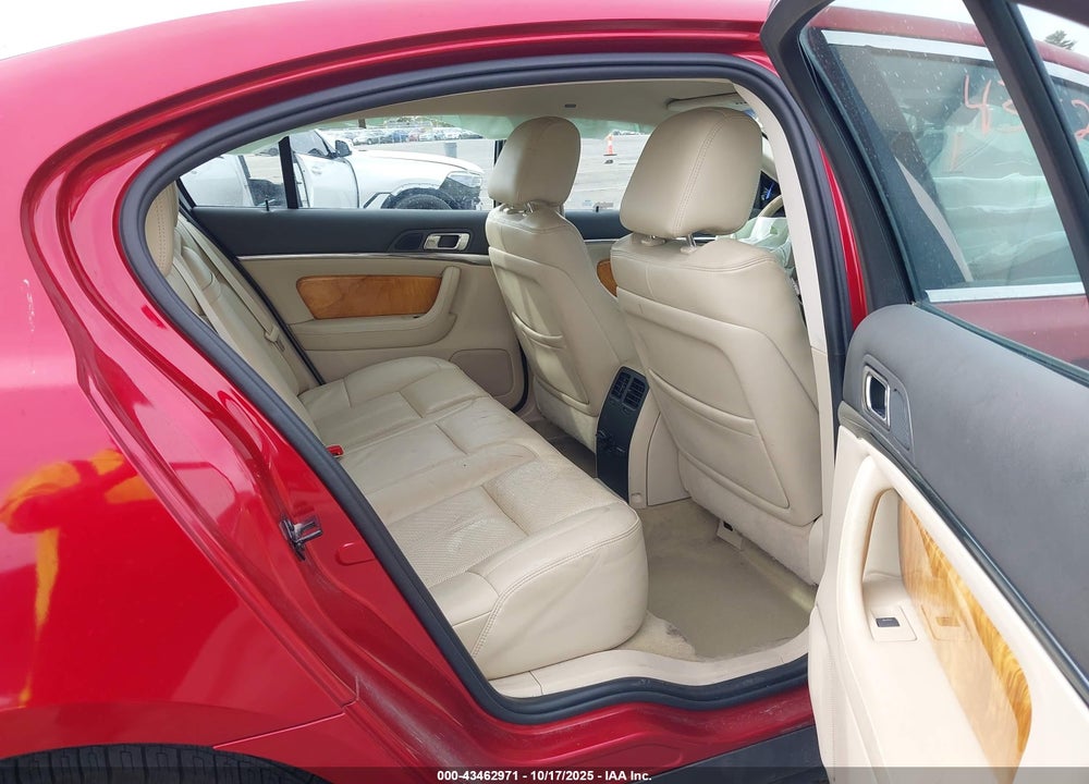 2012 LINCOLN MKS VIN: 1LNHL9DR9CG801721
