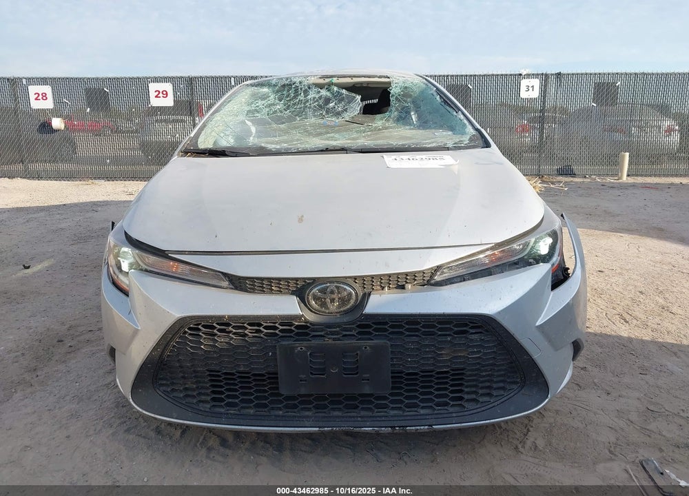 2021 TOYOTA COROLLA LE VIN: JTDEPMAE9MJ142298