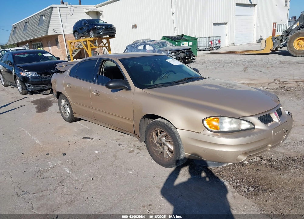 2004 PONTIAC GRAND AM SE VIN: 1G2NE52F44C187094