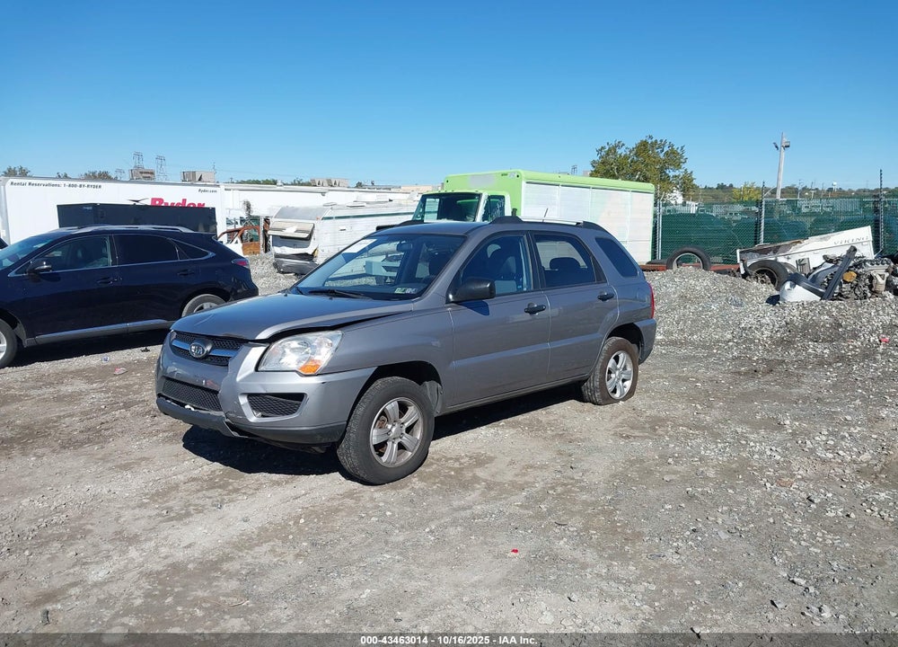 2009 KIA SPORTAGE LX VIN: KNDJF724697557723