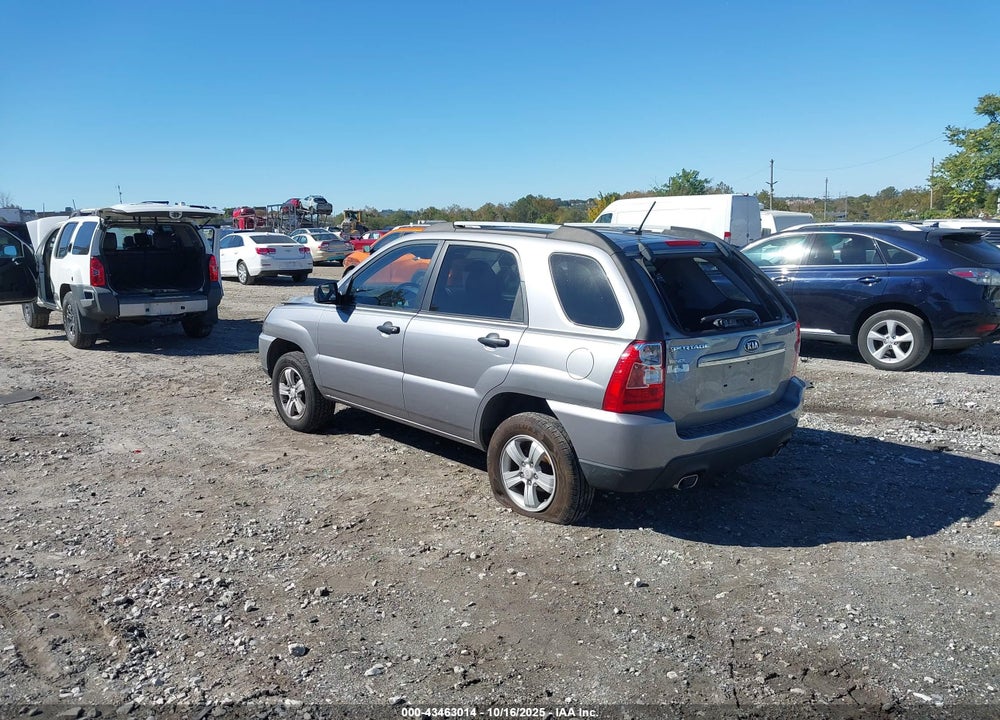 2009 KIA SPORTAGE LX VIN: KNDJF724697557723