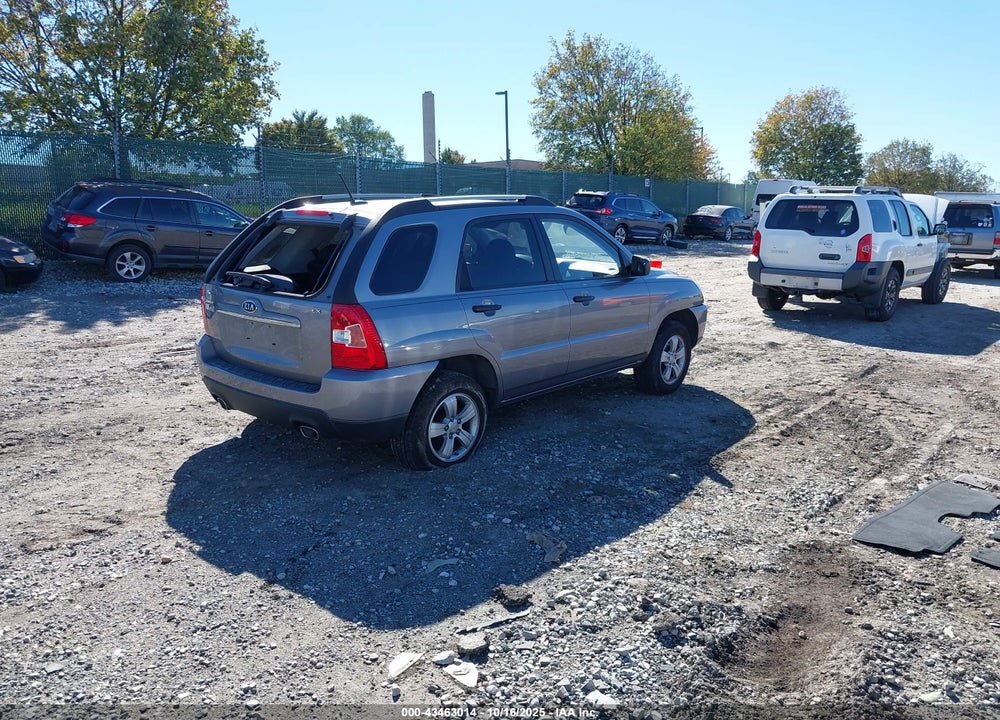 2009 KIA SPORTAGE LX VIN: KNDJF724697557723