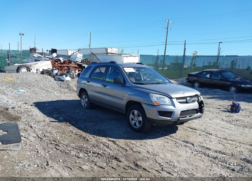 2009 KIA SPORTAGE LX VIN: KNDJF724697557723